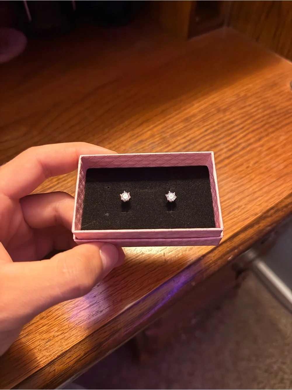 5.0mm Moissanite 0.5 Karat Earrings